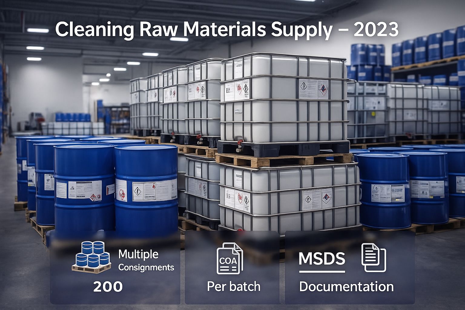 Cleaning Raw Materials Supply